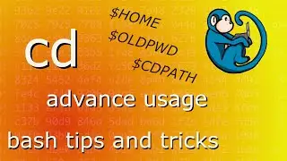 Advanced usage of the linux cd command - change directory tutorial