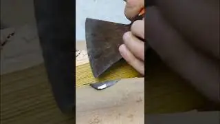 Restoration of a very rusty ax