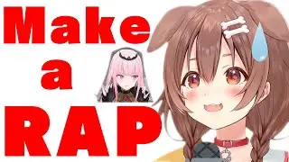 Inugami Korone make a RAP while being watched by Calliope【ENG SUB/Hololive】