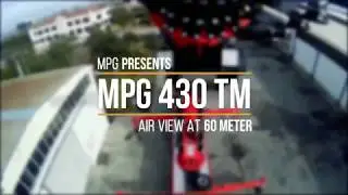 MPG 430 TM Knuckle Boom Crane Air View