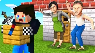 😭ЗЛЫЕ РОДИТЕЛИ ВЫГНАЛИ МЕНЯ ИЗ ДОМА В МАЙНКРАФТ! ШЕДИ СКУЛБОЙ РАНЕВЕЙ MINECRAFT