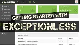 Exceptionless: Getting Started | ASP.NET MVC