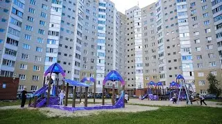 Игровая площадка для двора многоквартирного дома в Сургуте
