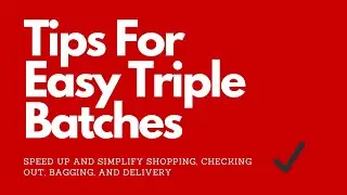 Tips For Shopping Instacart Double and Triple Orders - Multiple Orders Guide
