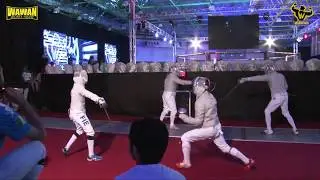 Fencing Championship at Wawan Sport Night | بطولة المبارزة - معرض واوان سبورت نايت