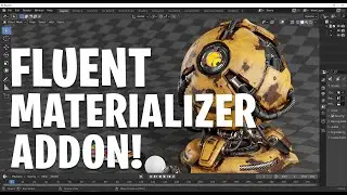 Blender 2.93x - Fluent Materializer Addon!