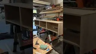 Low profile record cabinet. 