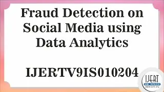 Fraud Detection on Social Media using Data Analytics