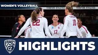 Stanford vs. Arizona State Womens Volleyball Highlights | 2023 NCAA Tournament