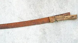 Restoration of Caucasian SHASHKA - TREASURE Under the Rust