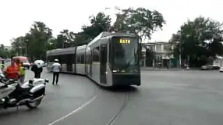 Parada tramvaielor in CARAVANA TIMPULUI, Bucur LF intrand pe str. Mexic, 19 Septembrie 2009