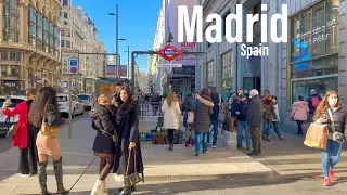 Madrid, Spain 🇪🇸 - The Sunniest Capital In Europe 2022 - 4KHDR Walking Tour (▶10 Hours)