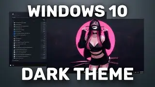 Customize Your Windows 10 Desktop! (BEST Dark Theme)