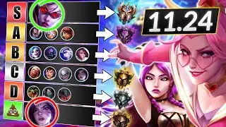 NEW Patch 11.24 Champions TIER LIST - The NEW Season 12 META Is Here - LoL Guide