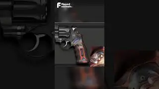 Revolver Texturing - FlippedNormals