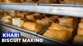 Making Process of Khari Biscuits | How Khari is made in the Factory | Khari Making