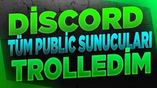 DİSCORD PUBLİC TROLLERİ TÜM SUNUCULARI TROLLEDİM [GÜLMEKTEN PATLAMA GARANTİLİ] DİSCORD SUNUCU TROLL