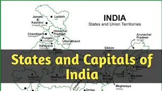 States and Capitals of India || Updated List 2024