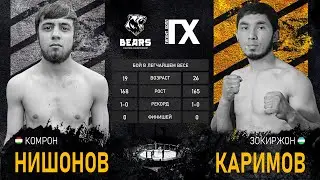 Bears FC 7 & Gigant Hall. Нишонов Комрон vs Каримов Зокиржон