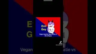 ￼vegan teacher VS evil guy singing ￼