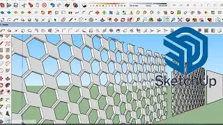 create designer screen in sketchUp 1001bit tools