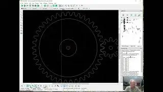 Working with gears in LibreCad for laser cutting