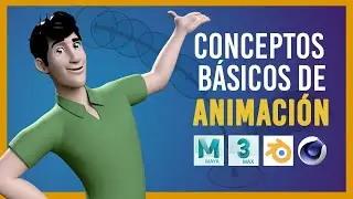 Aprende los principios y conceptos básicos de la Animación 3D 🤯🤯 Curso GRATIS de animación 3D