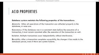 Transactions in DBMS