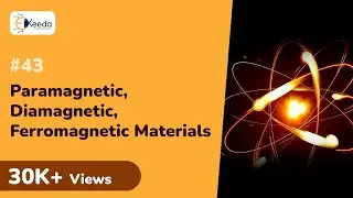 Paramagnetic Materials, Diamagnetic Materials, Ferromagnetic Materials