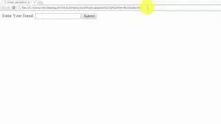 HTML Hacks - EMAIL Validation in HTML code