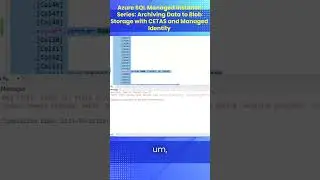 Azure SQL Managed Instance Series: Archiving Data to Blob Storage with CETAS and Managed Identity