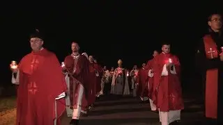 Начная працэсія ў Росіцы