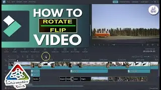 How to Rotate or Flip Video & Photos Perfectly in Filmora | Filmora Tutorial (Urdu/Hindi)