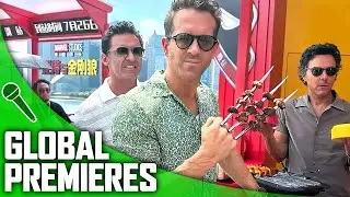 Around the World with DEADPOOL & WOLVERINE | Ryan Reynolds, Hugh Jackman