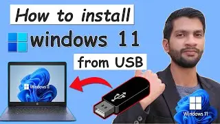 How to Install Windows 11 From USB - (Complete Tutorial) ||  Urdu/Hindi