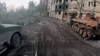 Бахмут(архивное видео) Война в Украине от первого лица.