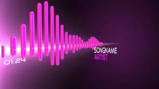 After Effects - Free Audio React Template