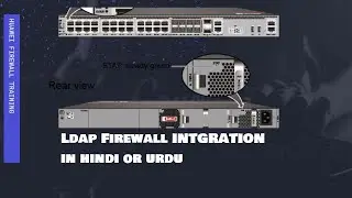 How to Integrate LDAP (Lightweight Directory Access Protocol) with HUAWEI Firewall | Hindi/Urdu
