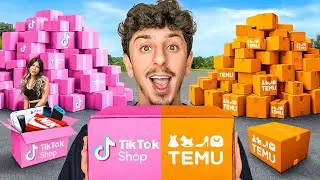 I Bought a $50,000 TikTok Shop vs Temu Mystery Box!