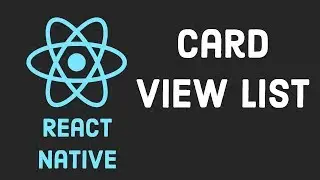 React Native Tutorial #10 Card View List (design & fetch api)