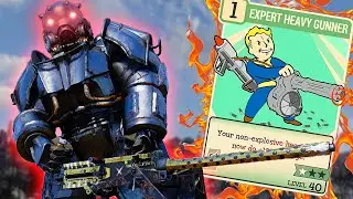The END Game Heavy Gunner Build! (Power Armor, Gameplay) | Fallout 76 Builds