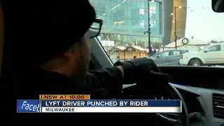 Lyft Driver Punched by Rider