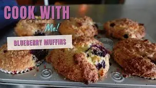 Who doesn’t love blueberry muffins? | cook with me