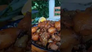 " Мясо с овощами в казане "