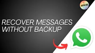 How To Recover WhatsApp Messages Without Backup After New Update 2024 | Chats Recovery New Method