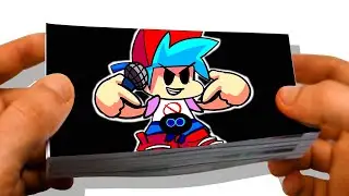 FNF Fresh (Boyfriend Remix) - Friday Night Funkin' Flipbook Animation