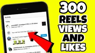 300 Instagram Reels Views And Likes|How To Increase Instagram Reels Views And Likes|Trick Net|