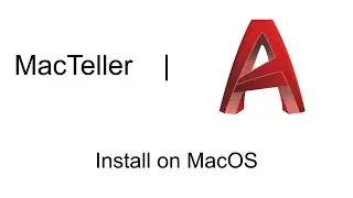 MacTeller : AutoDesk AutoCAD on MacOS || Student Licence