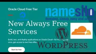 complete  server Setup on oracle cloud free hosting, WordPress with aapanel namesilo & Cloud flare