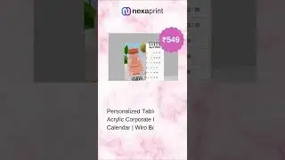 Nexa print | Personalized Photo Calendar